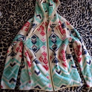 Mossimo Supply Co zipper fleece hoodie